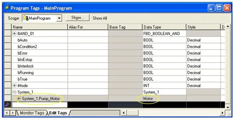 AB Instance Declaration
