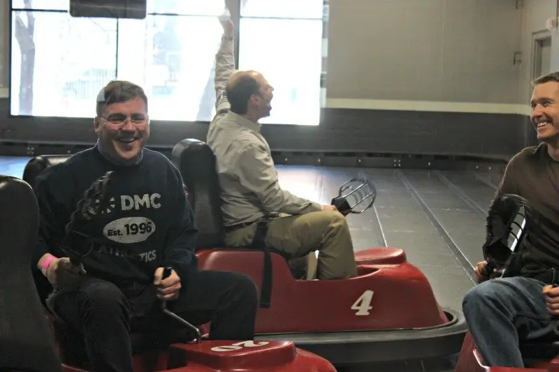 DMC Engineers playing whirlyball