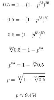 geek challenge results formula