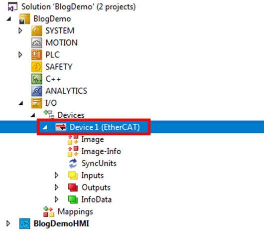 EtherCAT devices