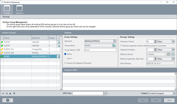 runtime engineering sql archive group