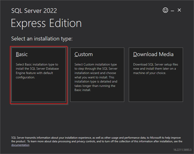 SQL Server 2022 Express Edition