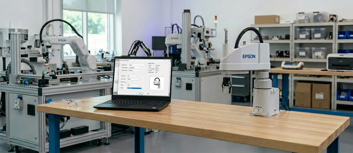 Epson Robots Getting Started: Creating a New Project in Epson RC+