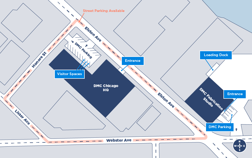 chicago fabrication studio parking info