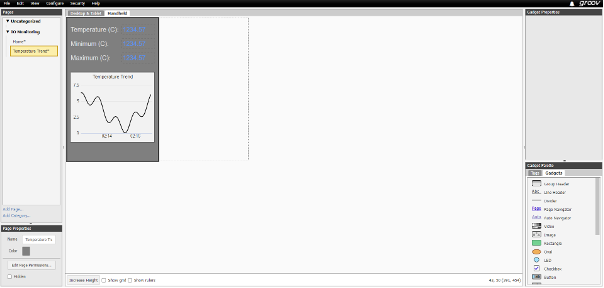 groov View custom application