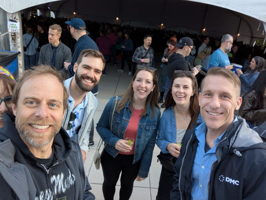 DMC employees at BUG event