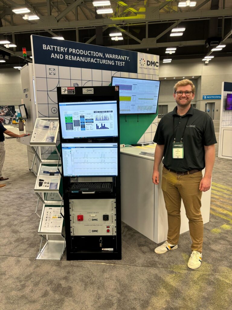 DMC battery test system