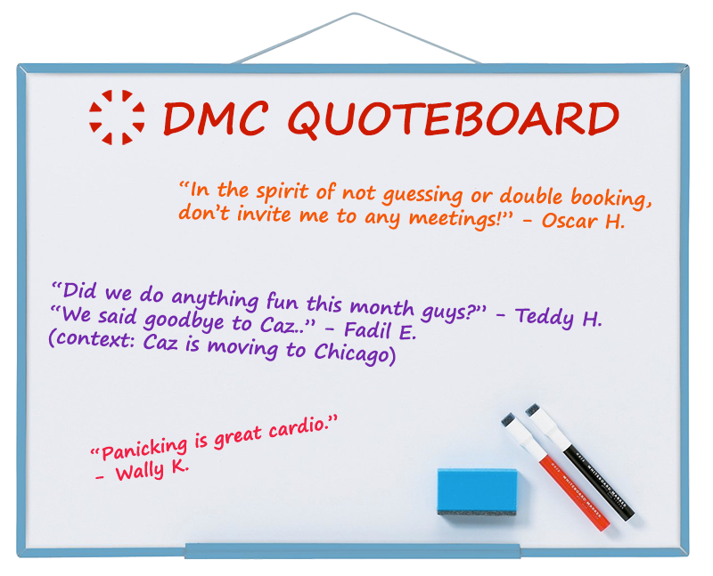DMC September Quote Board
