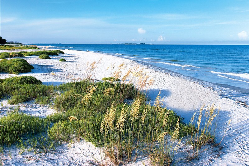 white sand beach in florida