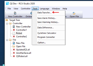 RCX-Studio 2020 display window