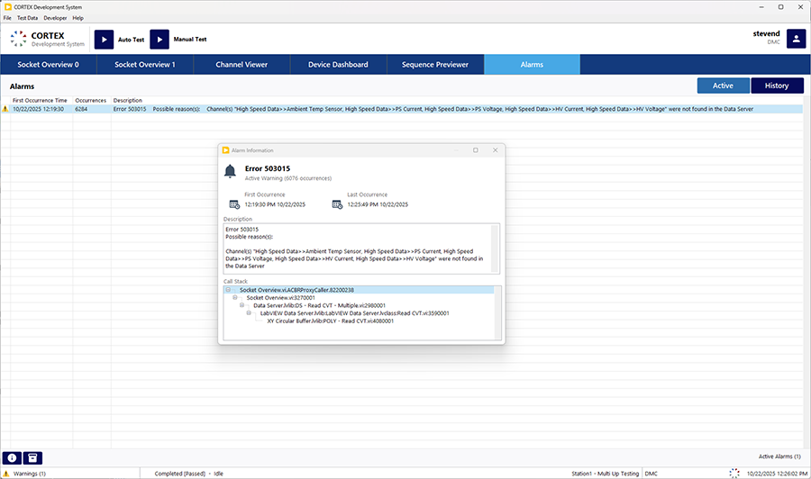 CORTEX framework interface