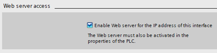 Web Server Access