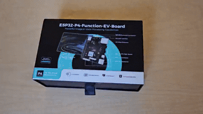 ESP32-P4 dev kit unboxing