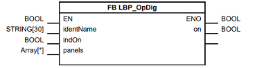 Siemens LBP_OpDig Function Block diagram
