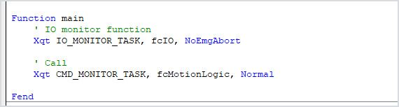 Code written in SPEL+