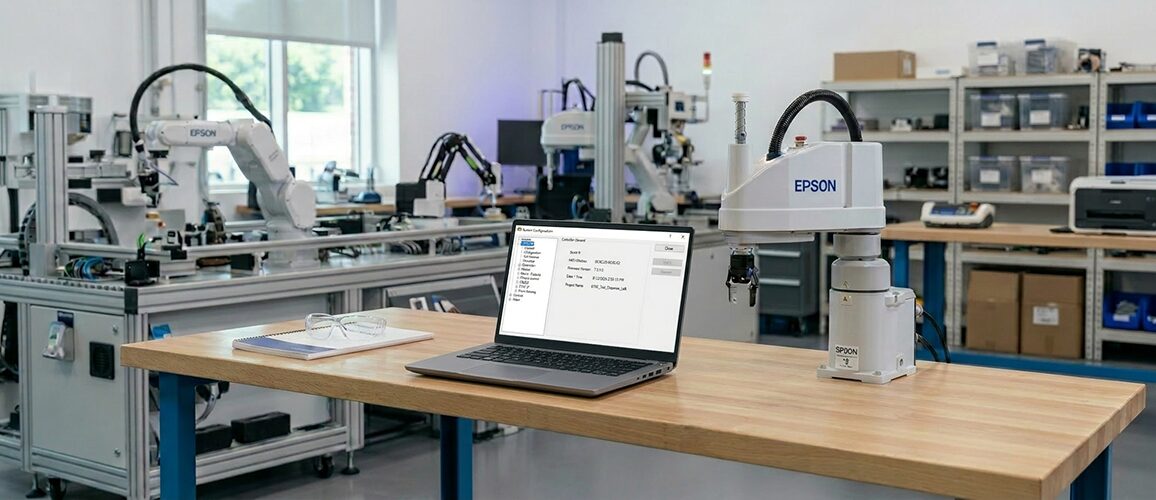 Epson Robots Commissioning Tools and Workflows in RC+