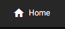 Screenshot of "home" link and "home icon", vertically aligned to look neater.