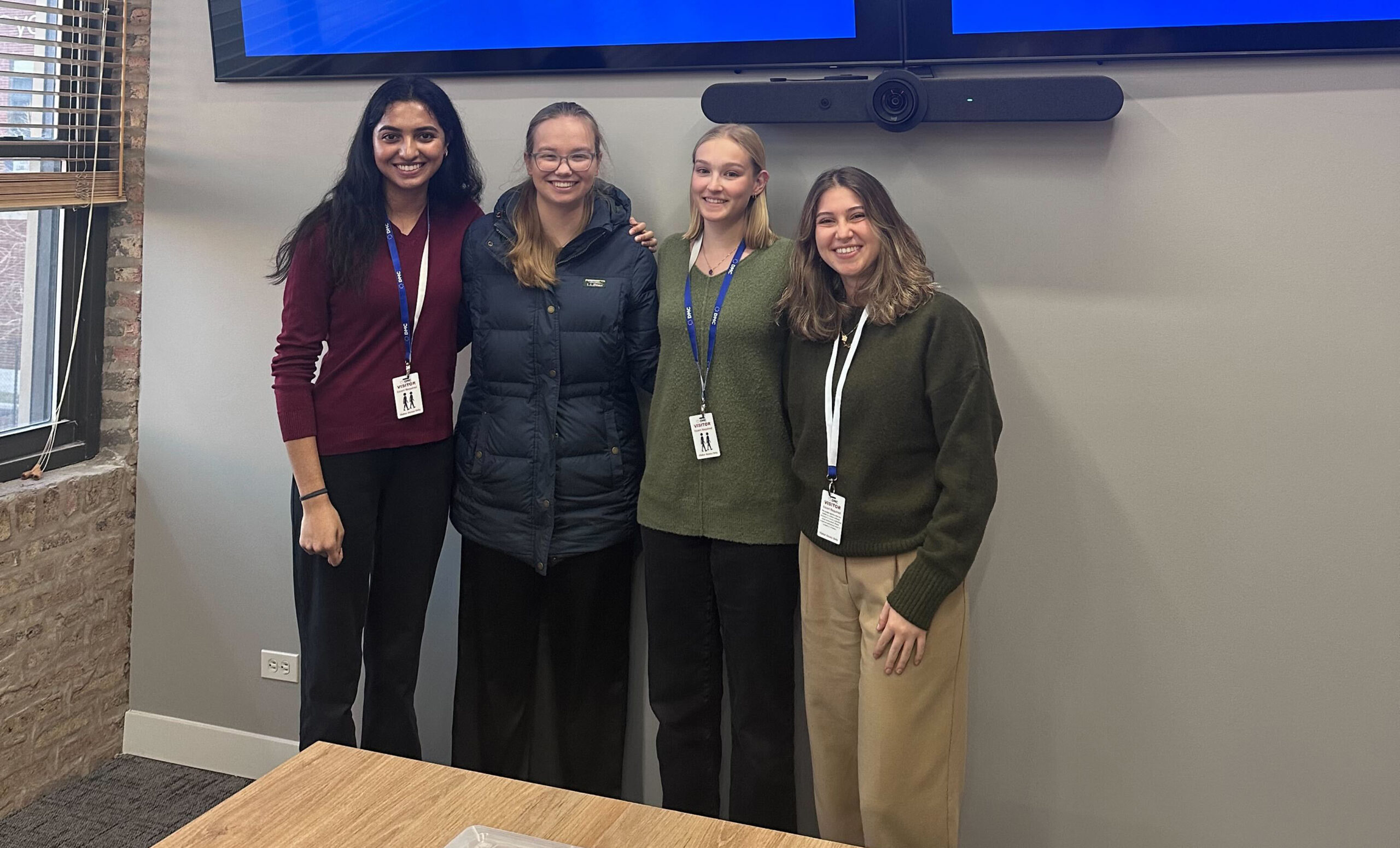 Group two of the SWE externships students.