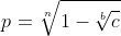 geek challenge sqrt[b][c]