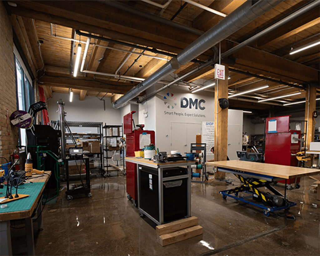 DMC 30th Anniversary Manufacturing Center.