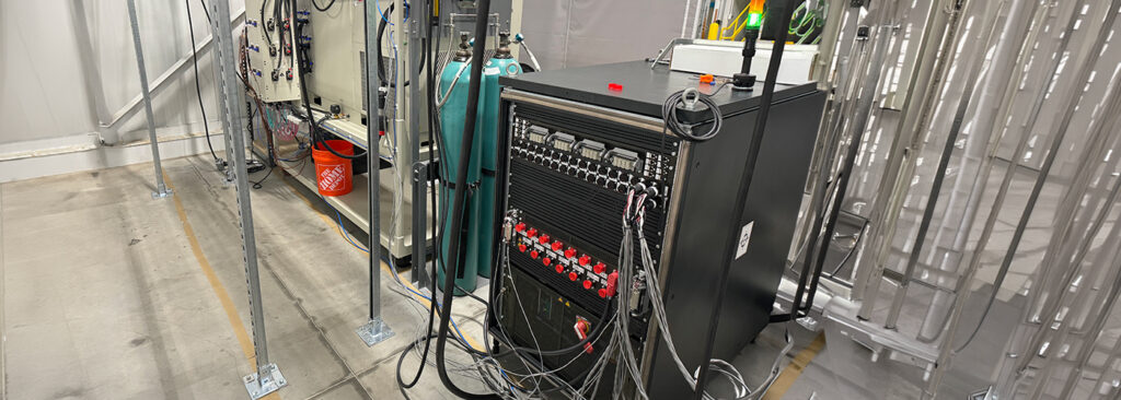 Fully Integrated Battery Cell Test Lab for Electric Vehicle R&D