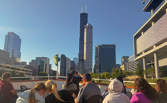 Chicago office welcome party 3