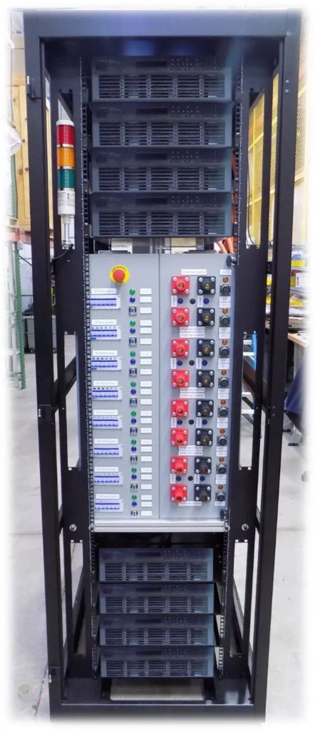 UAV battery test system
