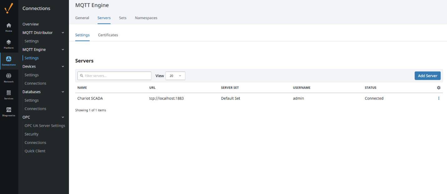 MQTT Engine module