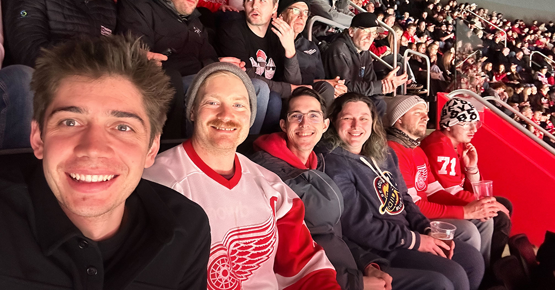 DMC Detroit at Red Wings game