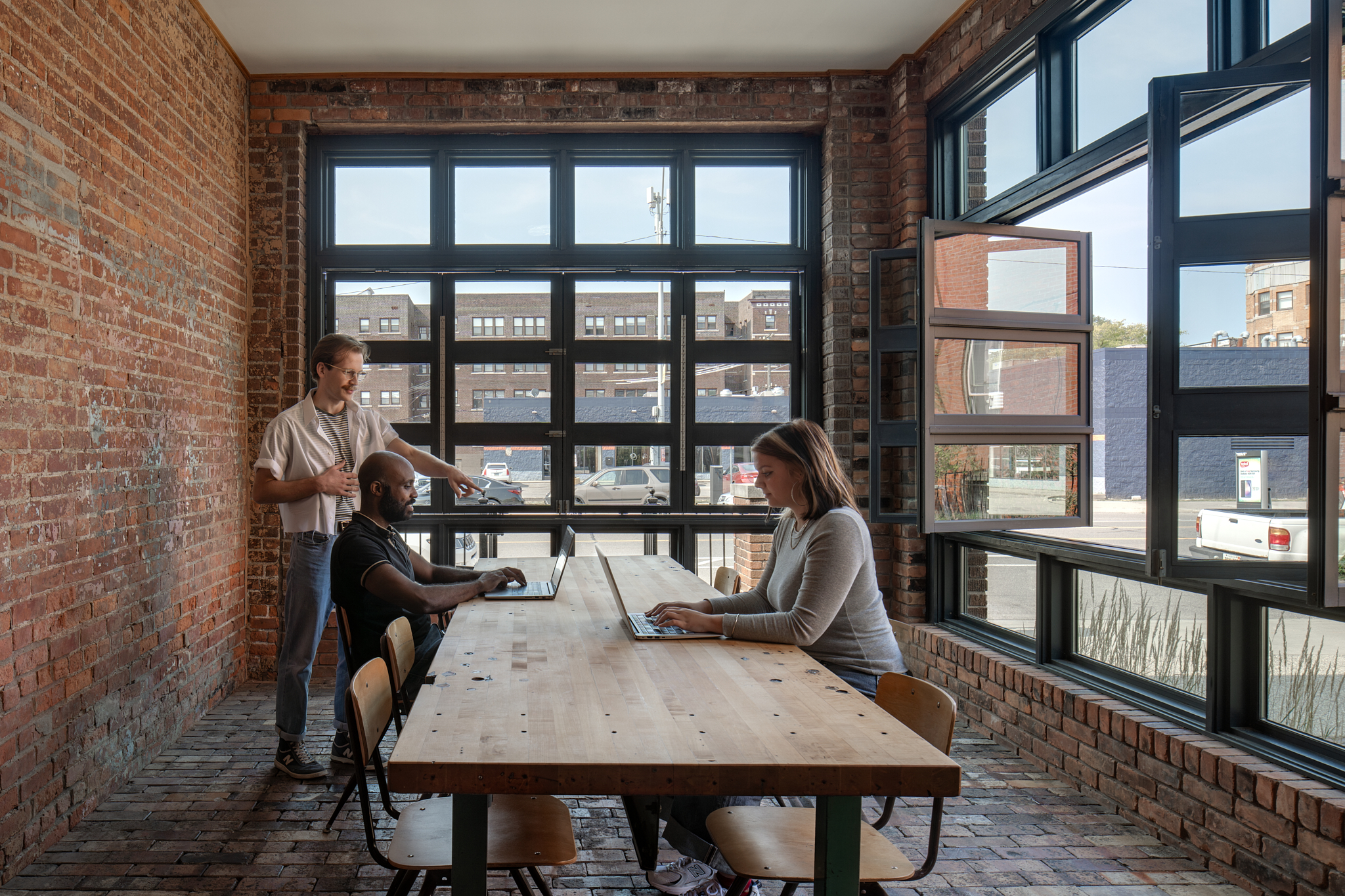 Coworking space, Green Garage, Detroit