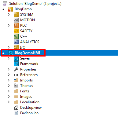 Beckhoff HMI program