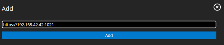 HMI server IP address