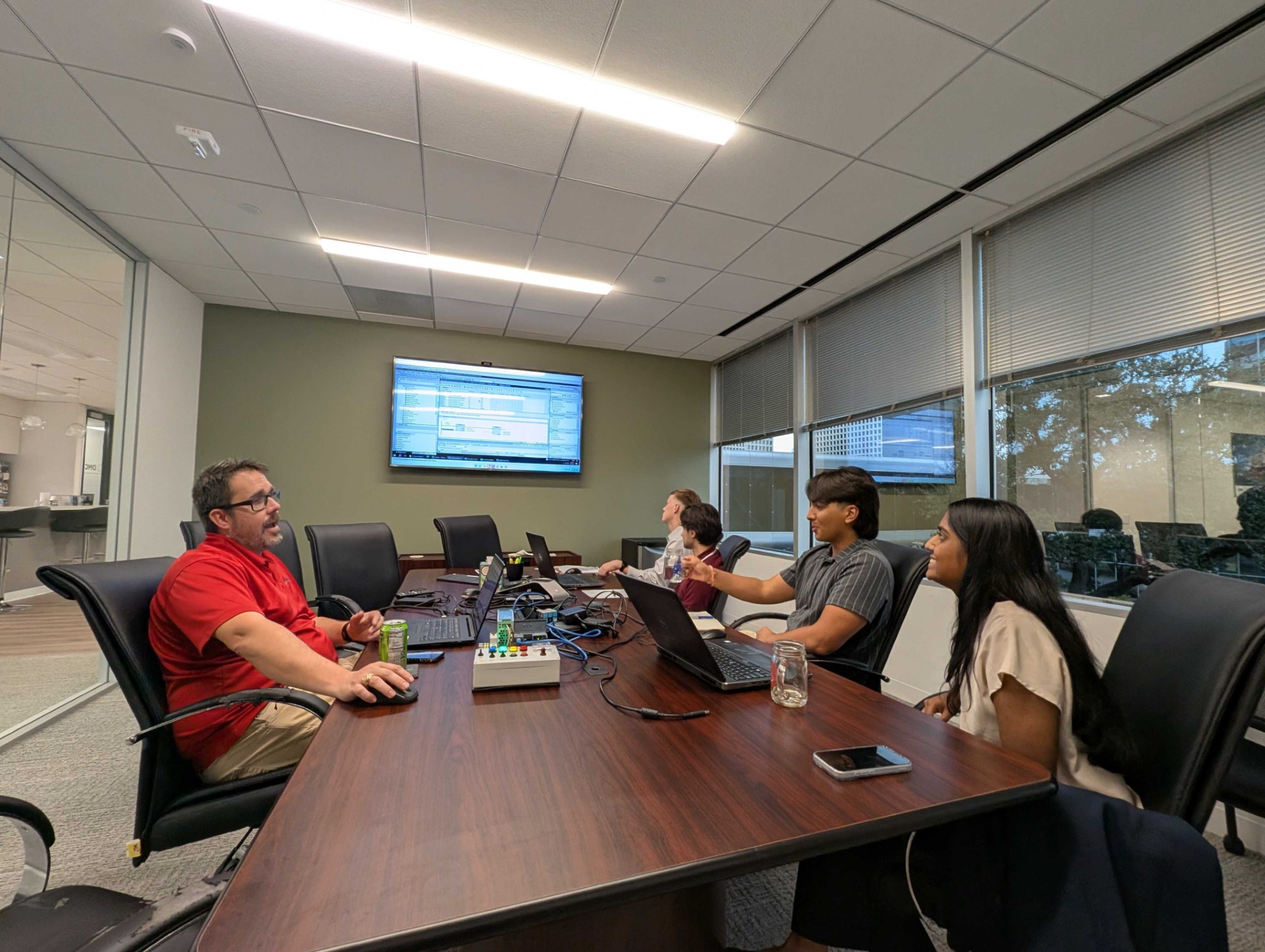 DMC Houston's externship with Texas A&M students.