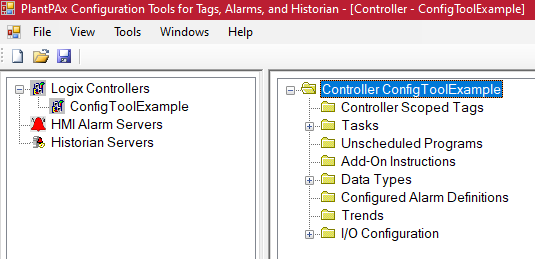 Controller Config ToolExample