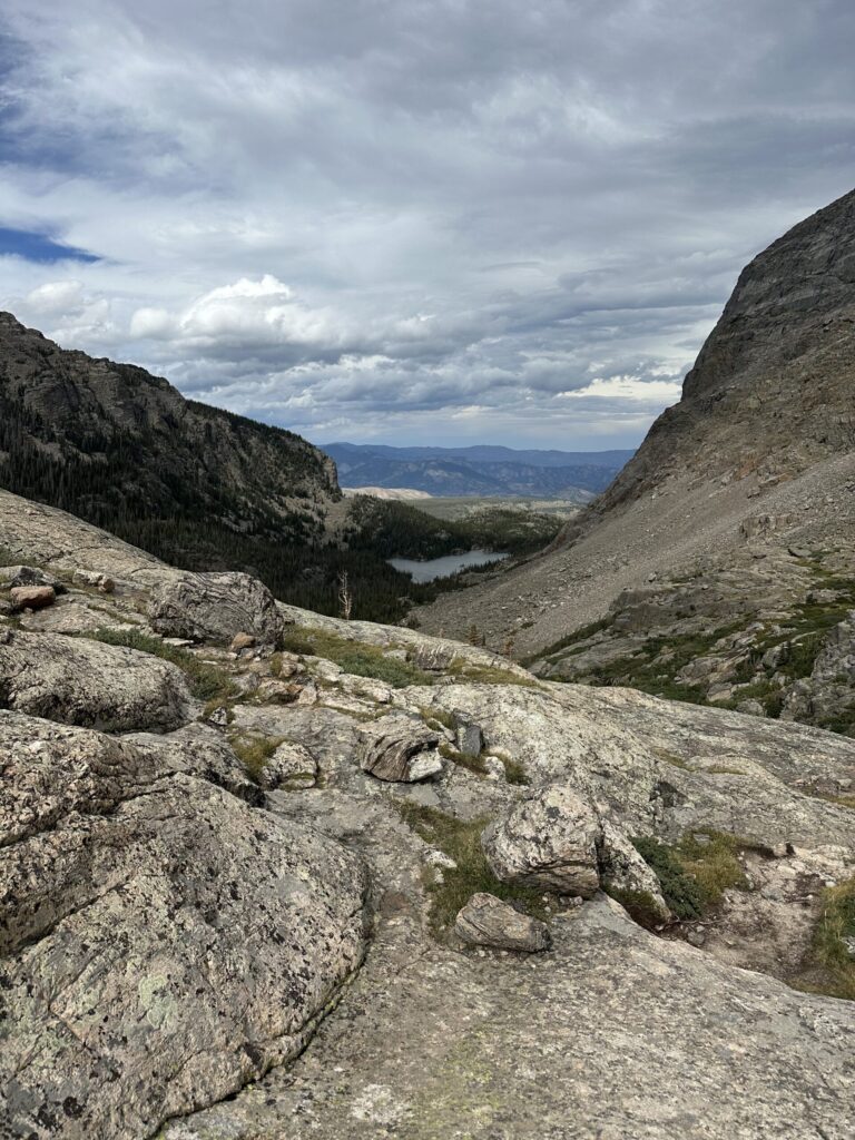 Rocky Mountain National Park rocks and hills
