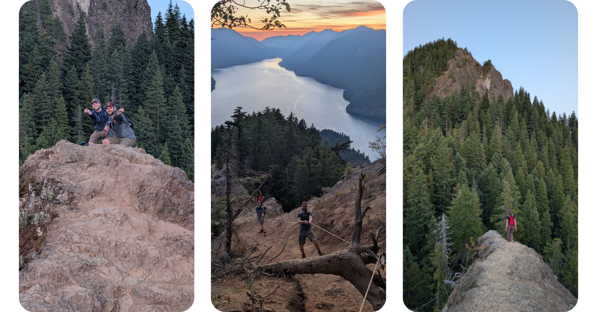 Descending from Mount Storm King