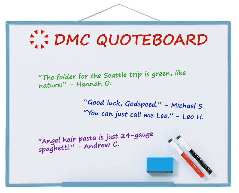October 2026 quote board