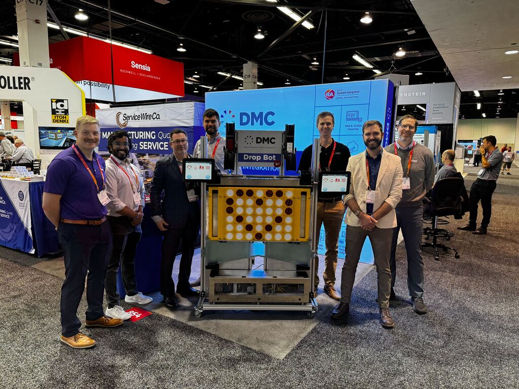 DMC's booth at Rockwell Automation Fair 2024