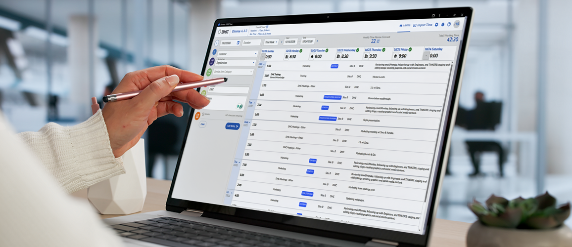 Streamlining Acumatica Time Entry with DMC’s Chronos Application
