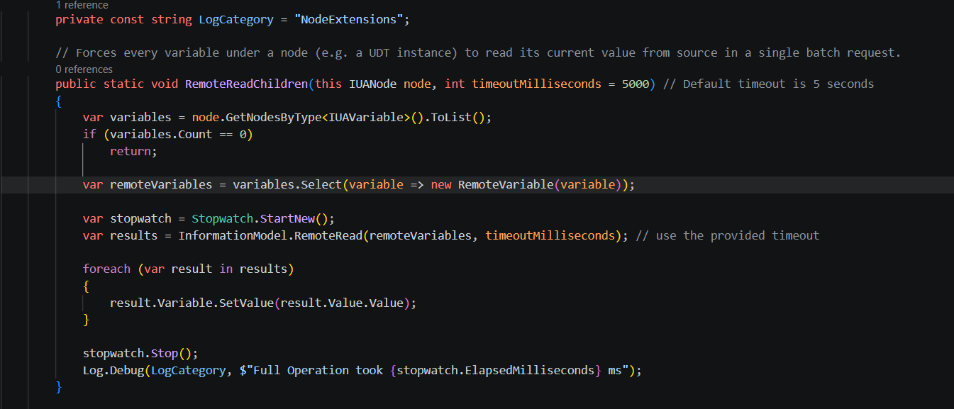 RemoteRead function