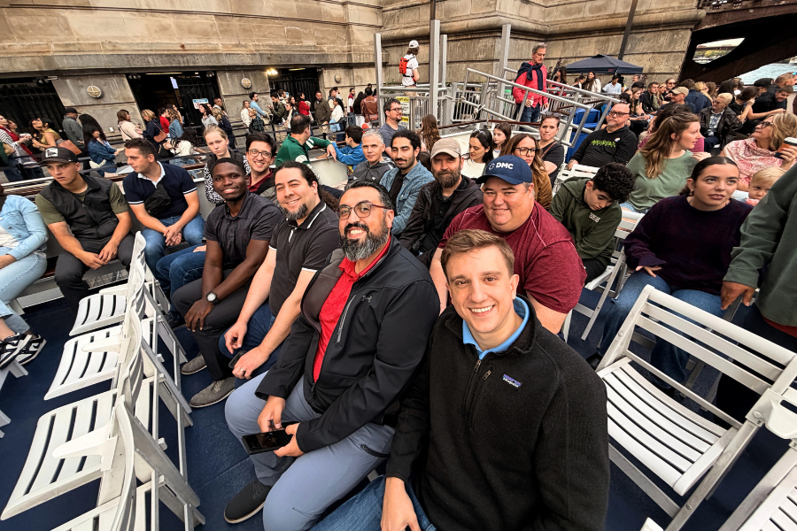 DMC Electrical Engineering team on the Chicago Architecture Tour
